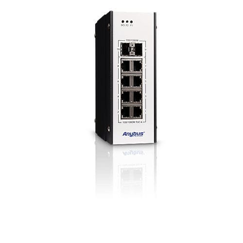 管理型以太网交换机 - AWB5005-B - HMS Industrial Networks GmbH - 10 端口式 / 千兆以太网 / 2 级