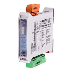 步进式电机控制器 - SC6-CAN - Middex-Electronic GmbH - 直流 / DIN导轨 / CANopen