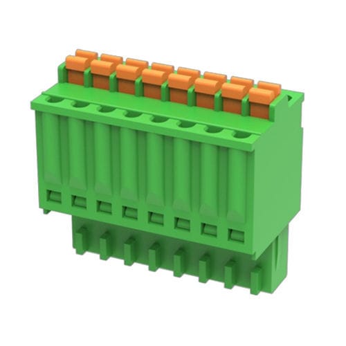 PCB印刷电路板接线盒 - MC-RJ2.5HXXP-0001 - Ningbo SUPU Electronics Co., Ltd. - 插入式 / 弹簧 / 推入式