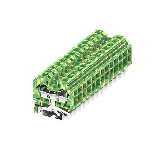 弹簧连接式接线盒 - 210907 - Ningbo SUPU Electronics Co., Ltd. - DIN导轨安装式 / 接地型 / 铜