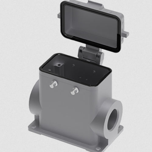 IP65连接器防护罩 - S10B-SMH-4B-M25-PC - Ningbo SUPU Electronics Co., Ltd. - 重型应用 / 塑料 / 金属