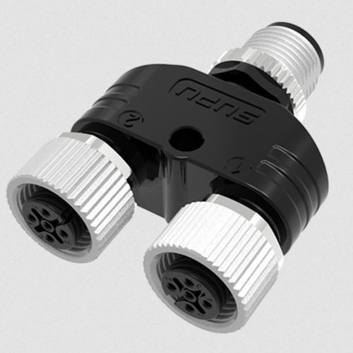 信号分路器 - M12A5M-YU-12A5F-12A5F - Ningbo SUPU Electronics Co., Ltd. - IP67