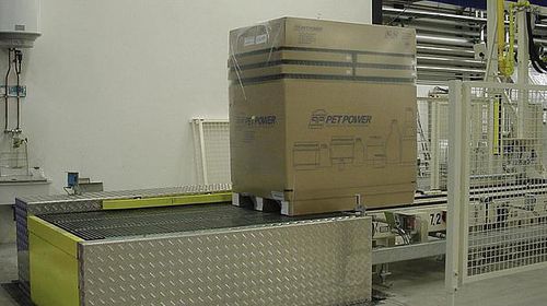 链条传送系统 - MSK - 用于散装产品 / 传送装置 / 货盘