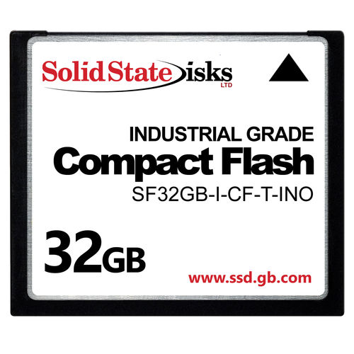 闪存内存卡 - SCSIFLASH-CF SLC Industrial CF Cards  - Solid State Disks - 32 GB / 64 GB / 16 GB