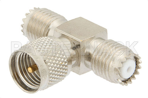 母端转换接头 - Mini-UHF Adapter RF Series  - Pasternack Enterprises, Inc. - 公端 / BNC / TNC