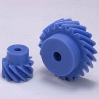 伞齿轮 - PN series  - KHK - 斜齿 / 轮毂 / 塑料