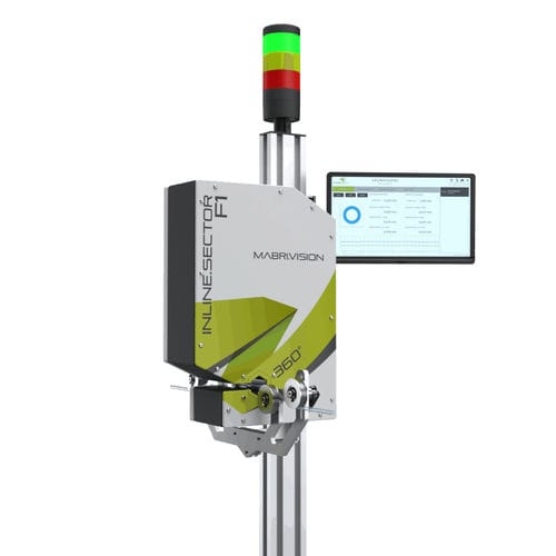 内壁测厚仪 - INLINE.SECTOR F1 - Mabri.Vision GmbH Technologiezentrum am Europaplatz - 塑料管 / 固定式 / 非接触式