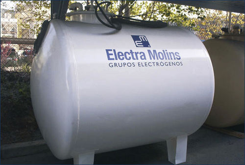 存储贮液罐 - ELECTRA MOLINS - 燃料 / 金属 / 卧式