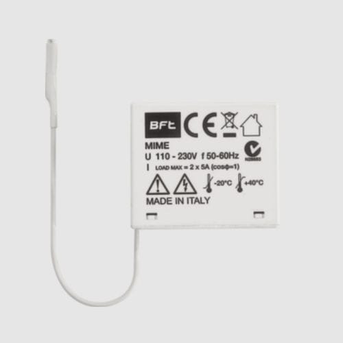 无线电接收器 - MIME AC - BFT - 遥控 / 433MHz