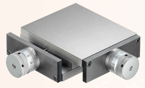 XY轴定位台 - CM series - GIROUD Mécanique de Précision - 手动 / 双轴 / 薄型