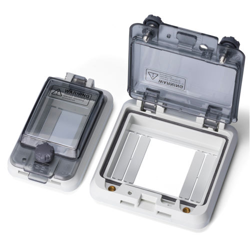 带透明门盒 - IW series - TAKACHI Electronics Enclosure Co., Ltd. - 嵌入式 / 长方形 / 正方形