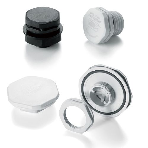 增氧塞子 - PMF series - TAKACHI Electronics Enclosure Co., Ltd. - 六角形 / 螺纹 / 塑料