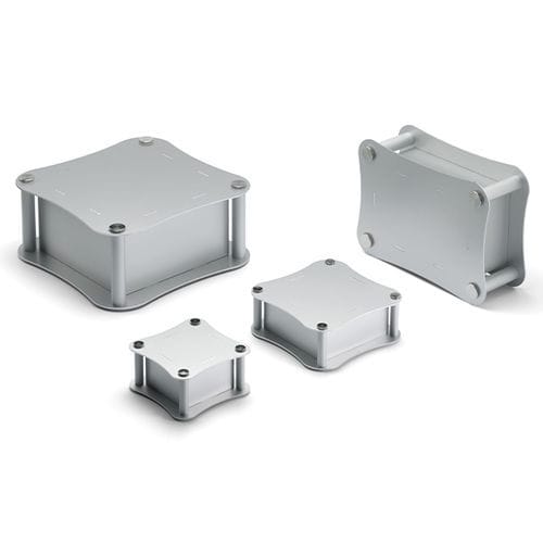 定制盒 - ALRF series - TAKACHI Electronics Enclosure Co., Ltd. - 台式 / 长方形 / 铝