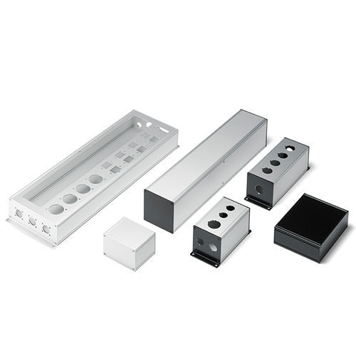 定制盒 - KCF series - TAKACHI Electronics Enclosure Co., Ltd. - 长方形 / 铝 / 控制器