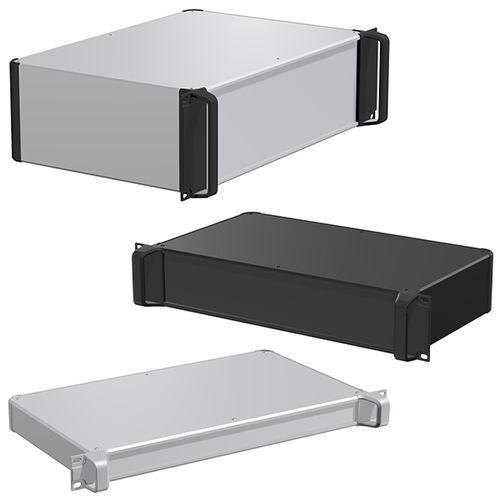 19"机架盒 - AUR series - TAKACHI Electronics Enclosure Co., Ltd. - 长方形 / 铝 / 水表