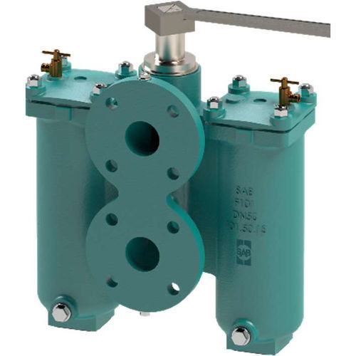 双过滤器 - F101 series - Siga Filtration - 水 / 双篮式 / 工业