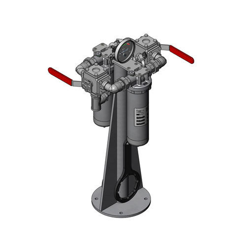 芯式过滤器外壳 - 2FU - Siga Filtration - 用于液体 / 不锈钢 / 双