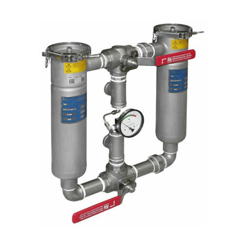 双过滤器外壳 - Siga Filtration - 多袋式 / 用于液体 / 不锈钢