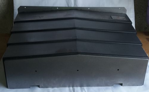 机床伸缩罩 - 5216401252 - MQP mechanical quality parts - 钢 / 卧式 / 定制