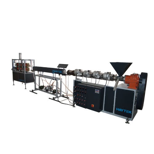 管道管道挤出生产线 - HF HAYTEK PLASTIC AND PLASTIC MACHINERY CO - 用于PVC