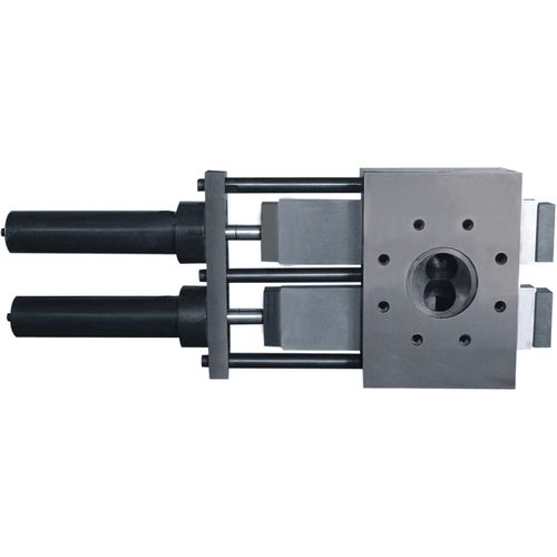 连续换网器 - HF HAYTEK PLASTIC AND PLASTIC MACHINERY CO - 双滑片式 / 液压 / 手动