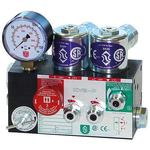 液压操控阀 - KV 2P - Blain Hydraulics GmbH - 用于电梯