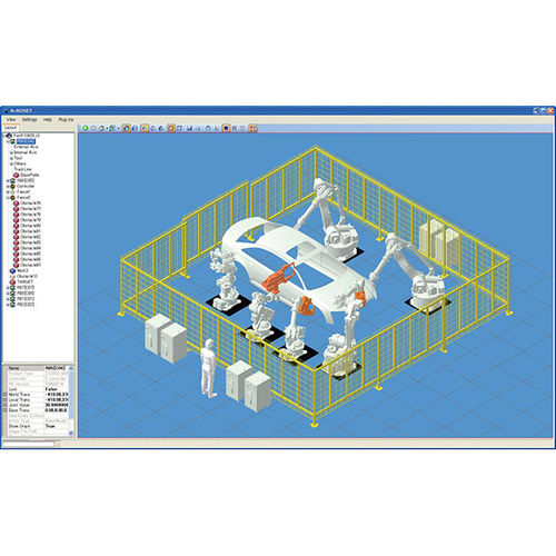 模拟软件 - K-ROSET - Kawasaki Robotics GmbH/川崎重工 - 分析 / 设计 / 自动化