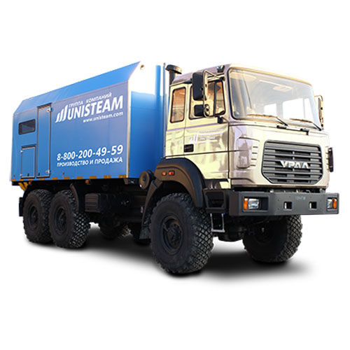 燃油蒸汽发生器 - PPUA 2500/160 series - UNISTEAM Business Group - 移动式 / 卡车安装式