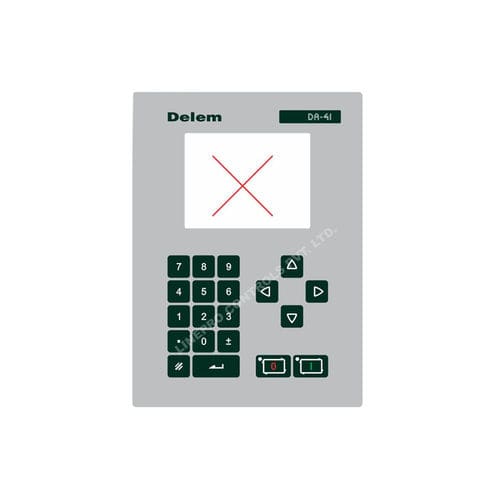 面板式键盘 - Delem DA-41 - LINEPRO CONTROLS PVT.LTD - 电容 / 隔膜 / 工业