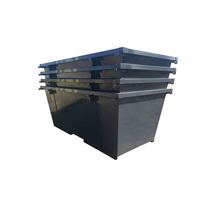 钢废料翻斗车 - Fushun Ejet Magnetic Equipment Company - 用于大体积废料