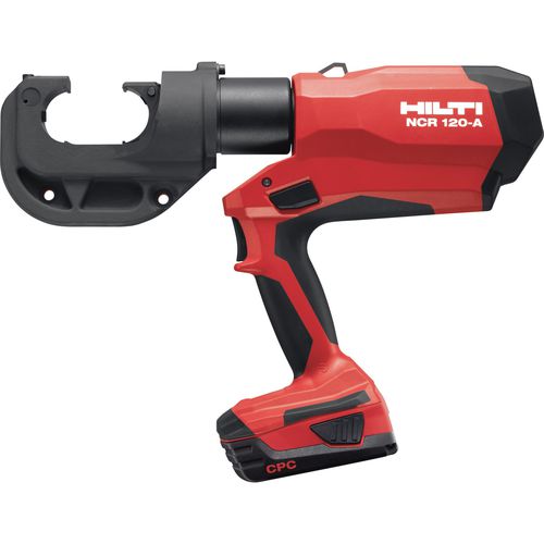 电动压管工具 - NCR 120-A - HILTI - 用于连接器 / 用于电缆标志桩 / 电池供电