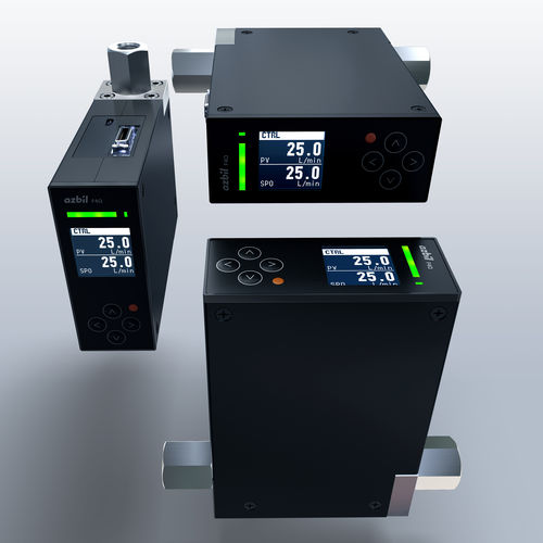 热质量流量调节器 - F4Q - Azbil Europe NV - 用于气体 / 用于氮 / 用于空气