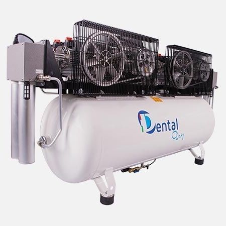 活塞压缩机 - DENTAL DRY 100 C8 - ALCONAIR - 空气 / 电动 / 固定式