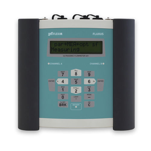 超声波流量计 - FLUXUS G601 ST - EMERSON - FLEXIM - 体积 / 用于蒸汽 / 夹合式