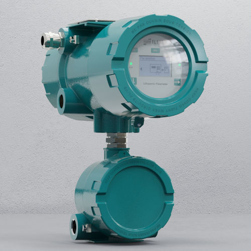 超声波流量计 - FLUXUS G831 ST-LT - EMERSON - FLEXIM - 体积 / 用于化学品 / 用于蒸汽