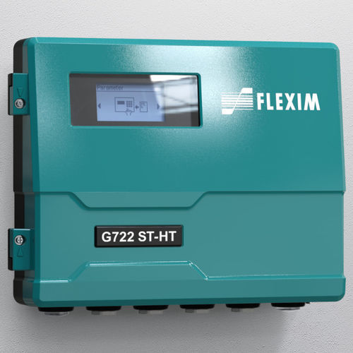 超声波流量计 - FLUXUS G722 ST-HT - EMERSON - FLEXIM - 体积 / 用于蒸汽 / 夹合式