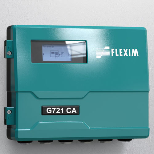 超声波流量计 - FLUXUS G721 CA - EMERSON - FLEXIM - 体积 / 用于空气 / 压缩空气
