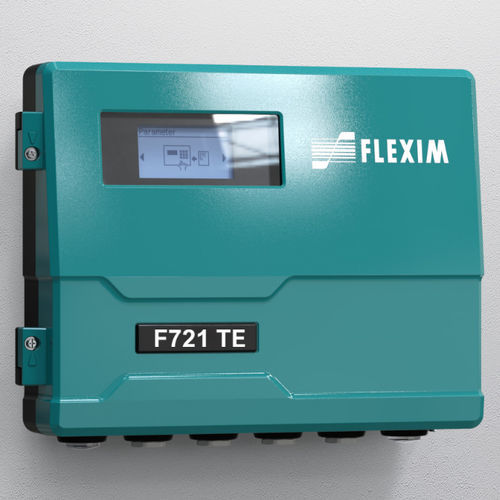 超声波流量计 - FLUXUS F721TE - EMERSON - FLEXIM - 体积 / 用于气体 / 夹合式