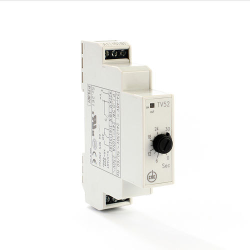 电子定时继电器 - TV52 - ELETTROMECCANICA CDC s.r.l. - 顺序 / DIN导轨