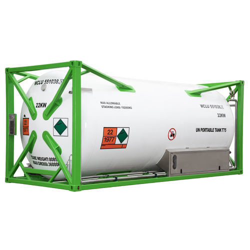 氮贮液罐 - ISO VAC 20 - Wessington Cryogenics LTD - 用于液化气 / 氧气 / CO2