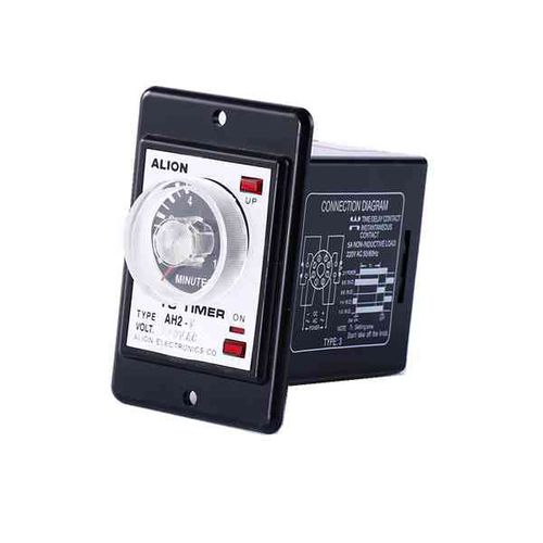 模拟定时继电器 - AH2 - Wenzhou ALION electronics Co.,Ltd - 多功能 / 可调节