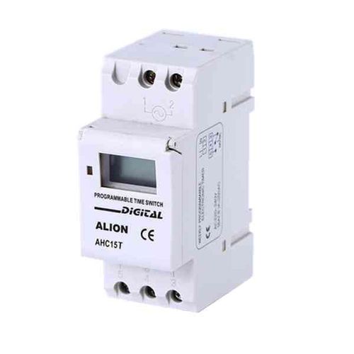 数字计时开关 - AHC15T - Wenzhou ALION electronics Co.,Ltd - DIN导轨