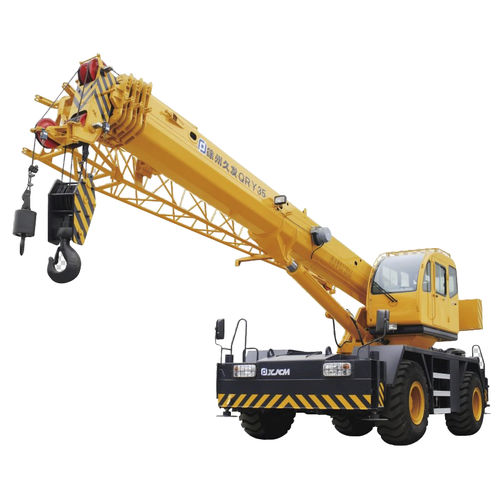 移动式起重机 - RT35 - XUZHOU JIUFA CONSTRUCTION MACHINERY CO.,LTD - 吊杆 / 伸缩 / 用于不平地形