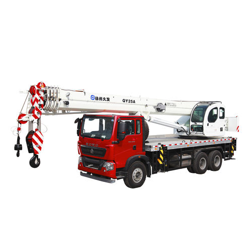 汽车吊 - QY25A - XUZHOU JIUFA CONSTRUCTION MACHINERY CO.,LTD - 吊杆 / 伸缩 / 液压
