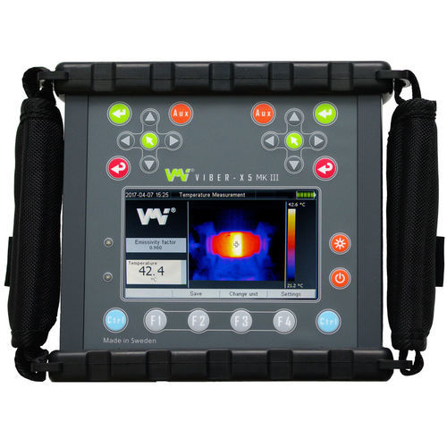 机器状态监控振动分析仪 - VIBER X5™ MK III - VMI International AB - 手提 / 数字
