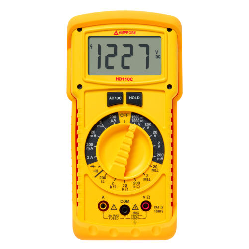 数字万用表 - HD110C - BEHA AMPROBE - 手持式 / 1000 V / 1500 V