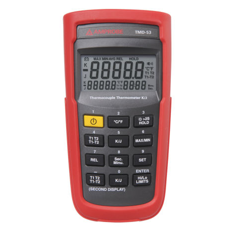 探头温度计 - TMD-53 - BEHA AMPROBE - 最大/最小 / °C / K