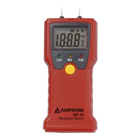 建筑材料水分检测仪 - MT-10 - BEHA AMPROBE - 手持式 / 相对湿度