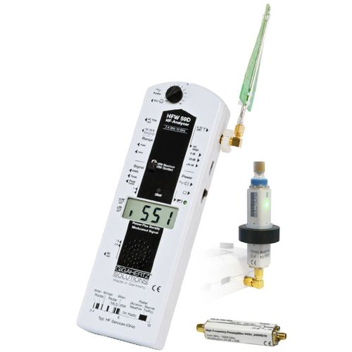 电磁场测量仪器 - HFW59D plus - GIGAHERTZ SOLUTIONS - 数字 / 用于建筑物 / 便携式