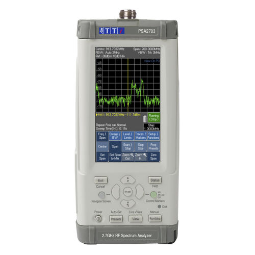 信号分析仪 - PSA 3 Series  - TTI - 通信网络 / 音频 / 光谱